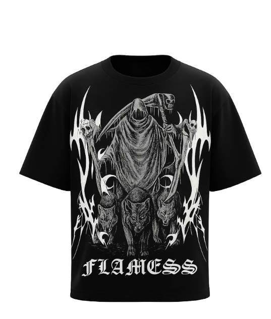 Throne of the Reaper | Unisex | Oversized T-shirt